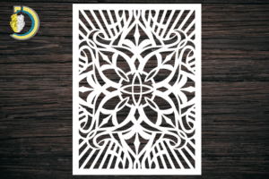 Decorative Screen Panel 113 CDR DXF Laser Cut Free Vector