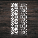 Decorative Screen Panel 121 CDR DXF Laser Cut Free Vector