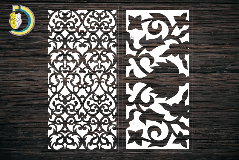 Decorative Screen Panel 126 CDR DXF Laser Cut Free Vector