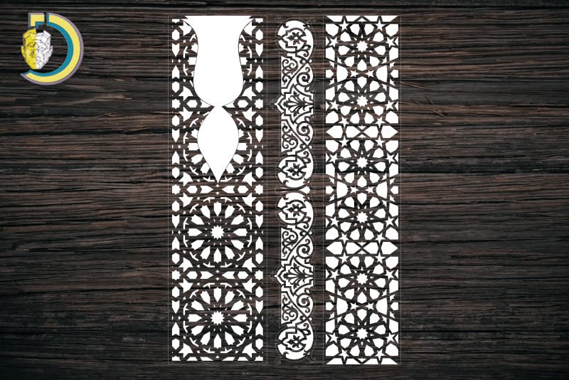 Decorative Screen Panel 132 CDR DXF Laser Cut Free Vector