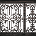 Decorative Screen Panel 141 CDR DXF Laser Cut Free Vector