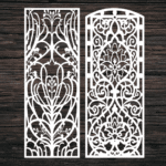 Decorative Screen Panel 87 CDR DXF Laser Cut Free Vector