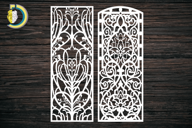 Decorative Screen Panel 87 CDR DXF Laser Cut Free Vector