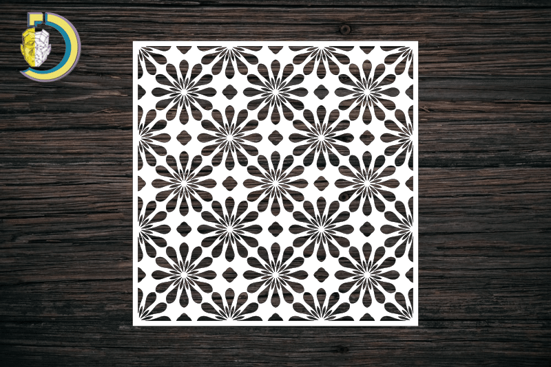 Decorative Screen Panel 98 CDR DXF Laser Cut Free Vector