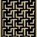 Decorative Slotted Panel 587 Pattern PDF File