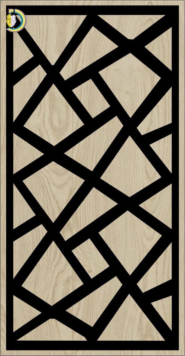 Decorative Slotted Panel 588 Pattern PDF File