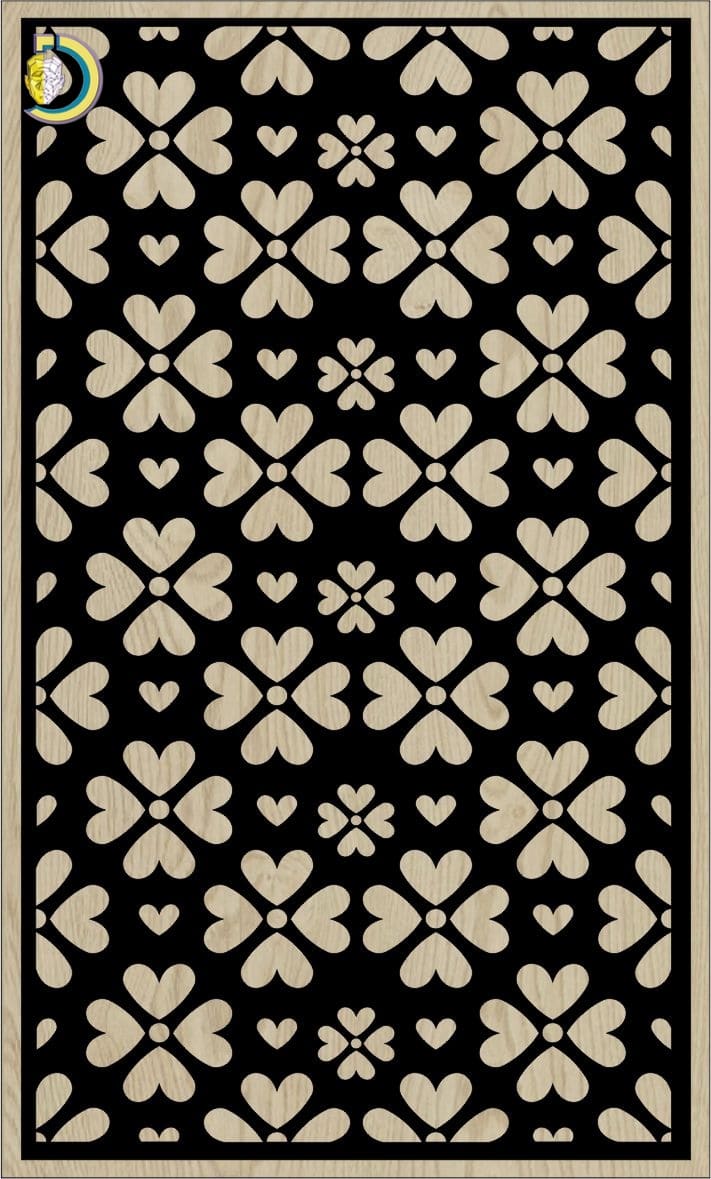 Decorative Slotted Panel 595 Pattern PDF File