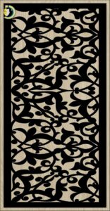 Decorative Slotted Panel 598 Pattern PDF File