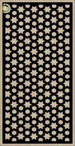 Decorative Slotted Panel 602 Pattern PDF File