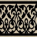 Decorative Slotted Panel 603 Pattern PDF File