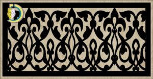 Decorative Slotted Panel 603 Pattern PDF File