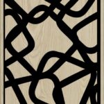 Decorative Slotted Panel 607 Pattern PDF File