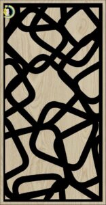 Decorative Slotted Panel 607 Pattern PDF File