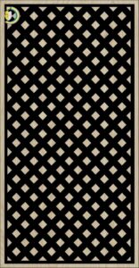 Decorative Slotted Panel 608 Pattern PDF File