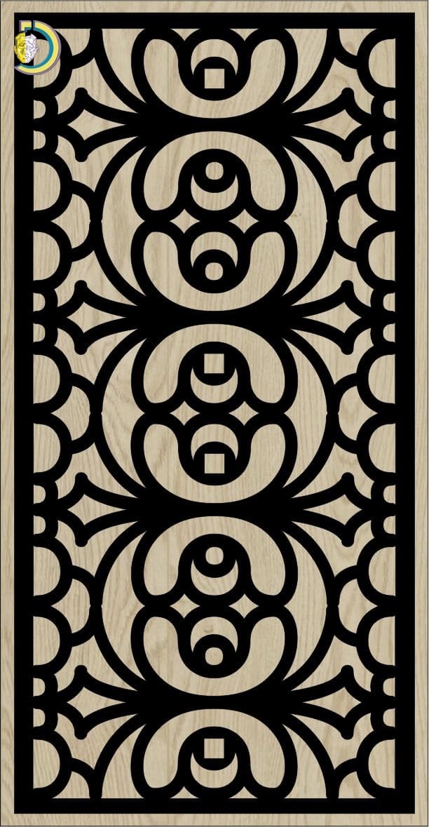 Decorative Slotted Panel 612 Pattern PDF File