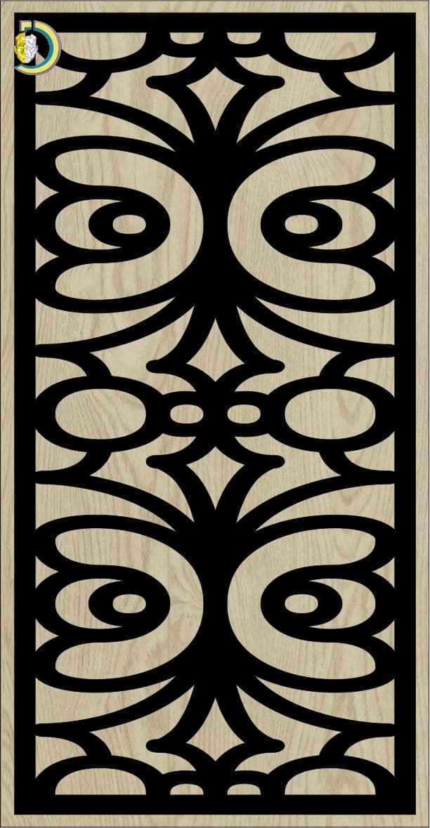 Decorative Slotted Panel 615 Pattern PDF File