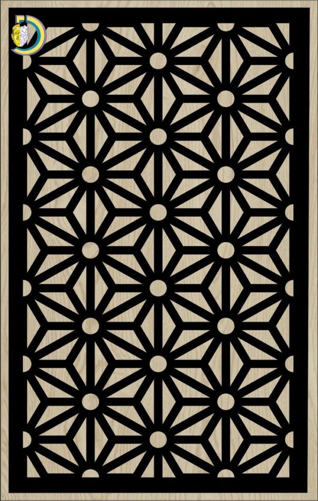 Decorative Slotted Panel 622 Pattern PDF File