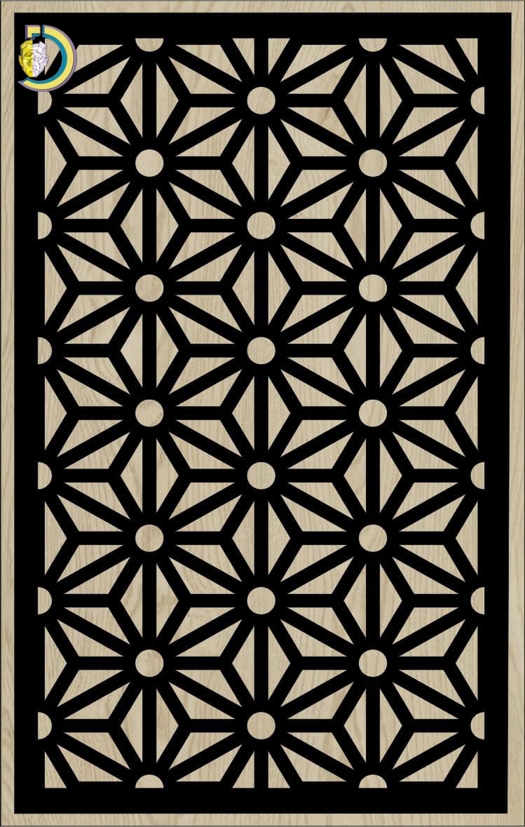 Decorative Slotted Panel 622 Pattern PDF File