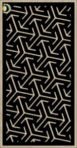 Decorative Slotted Panel 623 Pattern PDF File