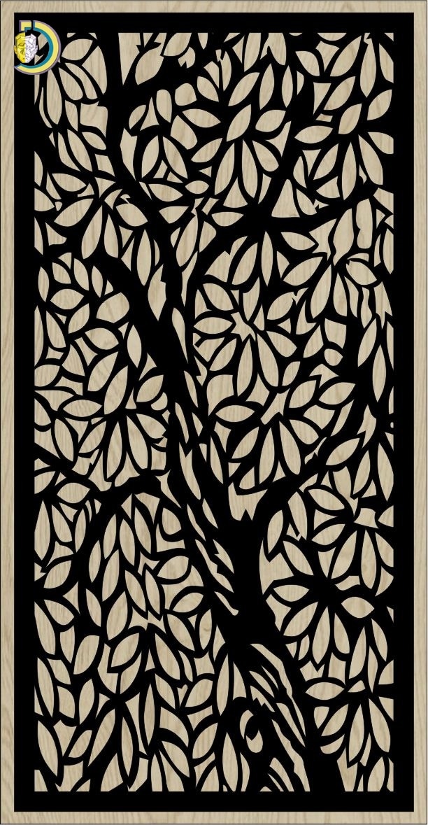 Decorative Slotted Panel 625 Pattern PDF File