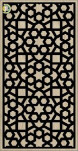 Decorative Slotted Panel 630 Pattern PDF File