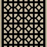 Decorative Slotted Panel 632 Pattern PDF File