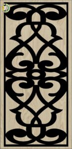 Decorative Slotted Panel 645 Pattern PDF File