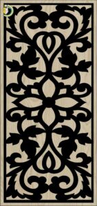 Decorative Slotted Panel 654 Pattern PDF File