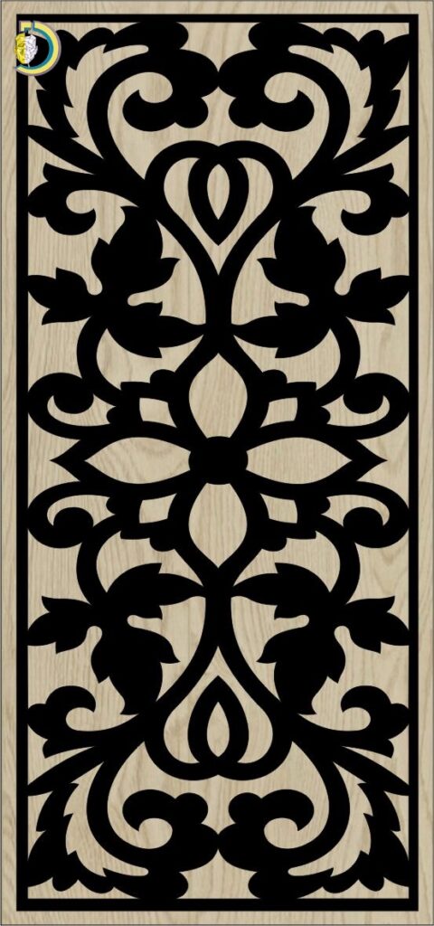 Decorative Slotted Panel 654 Pattern PDF File