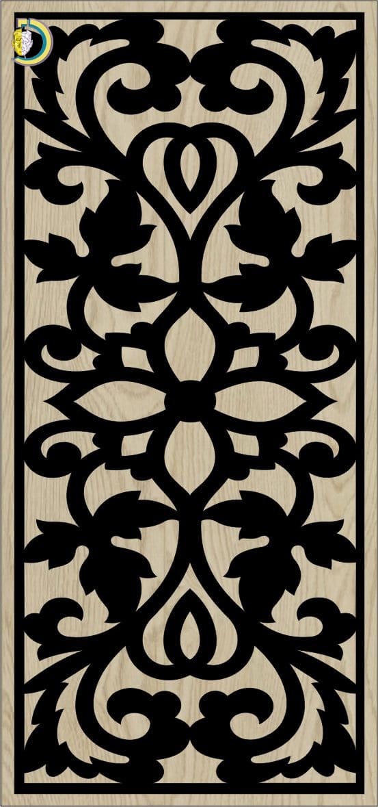 Decorative Slotted Panel 654 Pattern PDF File