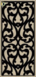 Decorative Slotted Panel 656 Pattern PDF File