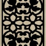 Decorative Slotted Panel 670 Pattern PDF File