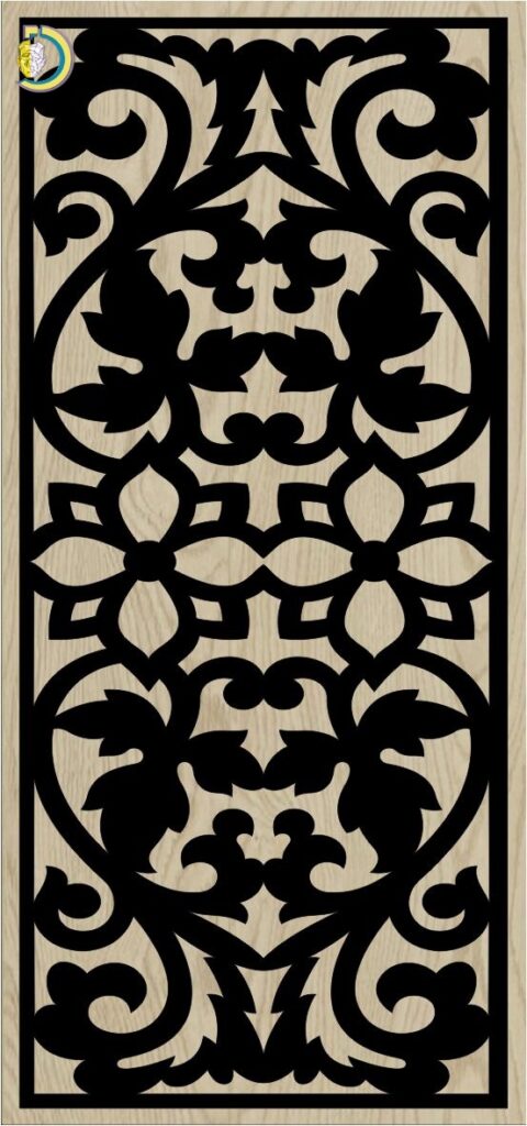 Decorative Slotted Panel 670 Pattern PDF File