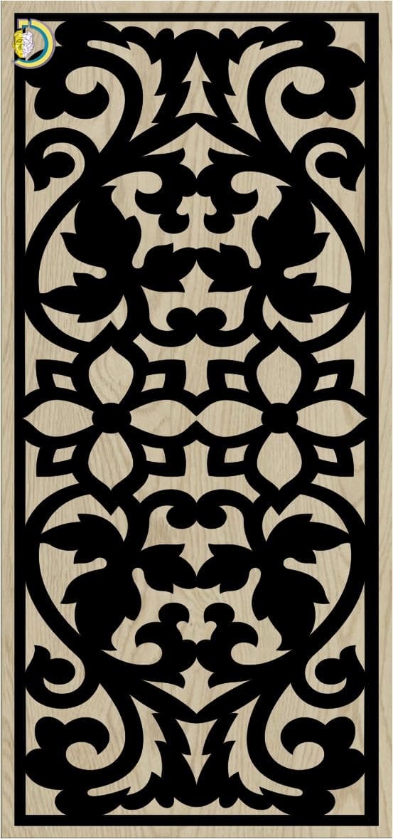 Decorative Slotted Panel 670 Pattern PDF File