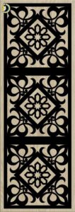 Decorative Slotted Panel 676 Pattern PDF File