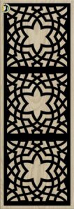 Decorative Slotted Panel 678 Pattern PDF File