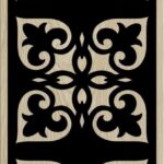 Decorative Slotted Panel 687 Pattern PDF File