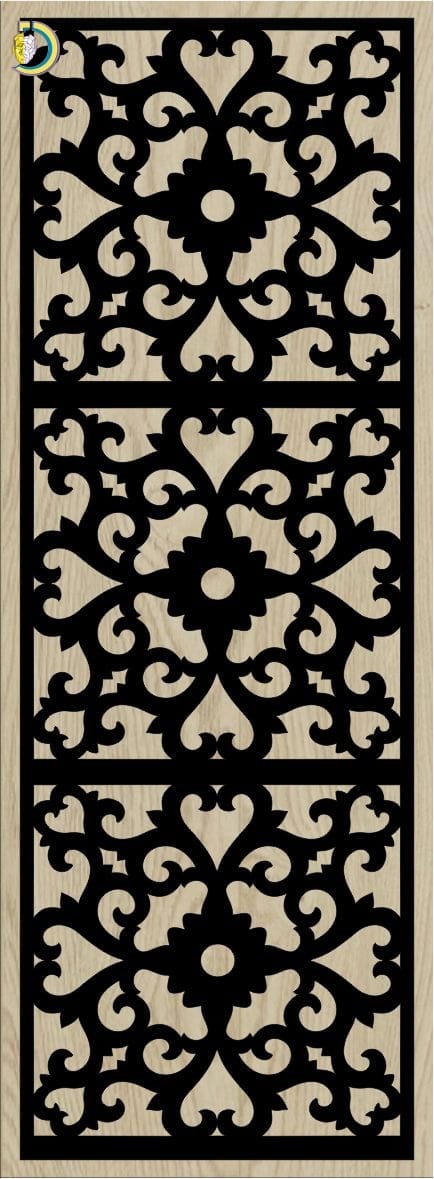 Decorative Slotted Panel 689 Pattern PDF File