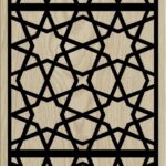 Decorative Slotted Panel 690 Pattern PDF File