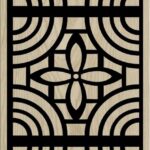 Decorative Slotted Panel 691 Pattern PDF File