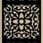 Decorative Slotted Panel 692 Pattern PDF File