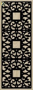 Decorative Slotted Panel 693 Pattern PDF File