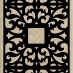 Decorative Slotted Panel 693 Pattern PDF File