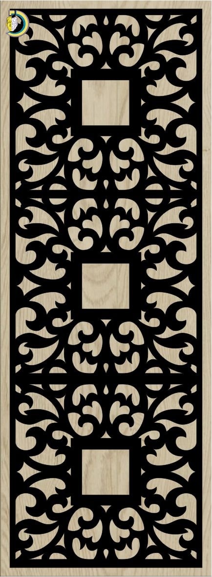 Decorative Slotted Panel 693 Pattern PDF File