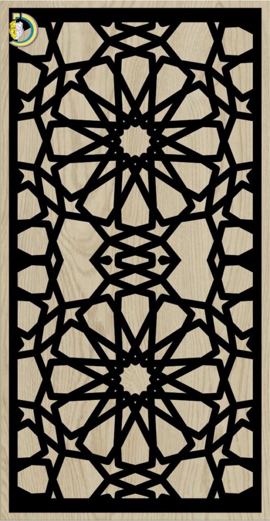 Decorative Slotted Panel 694 Pattern PDF File