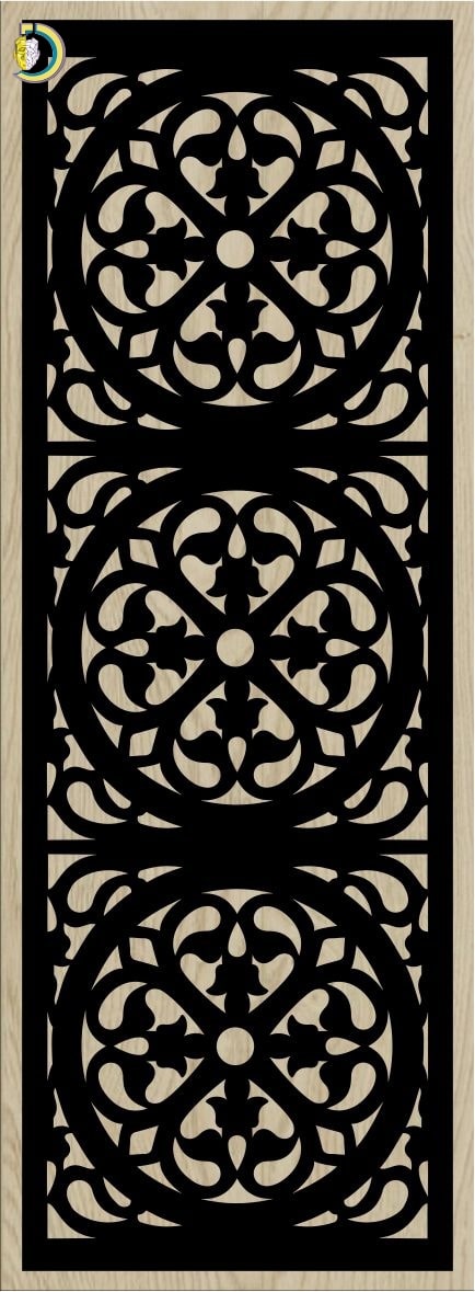 Decorative Slotted Panel 698 Pattern PDF File