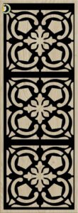 Decorative Slotted Panel 702 Pattern PDF File