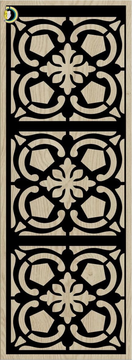 Decorative Slotted Panel 702 Pattern PDF File