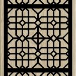 Decorative Slotted Panel 704 Pattern PDF File