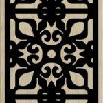 Decorative Slotted Panel 705 Pattern PDF File